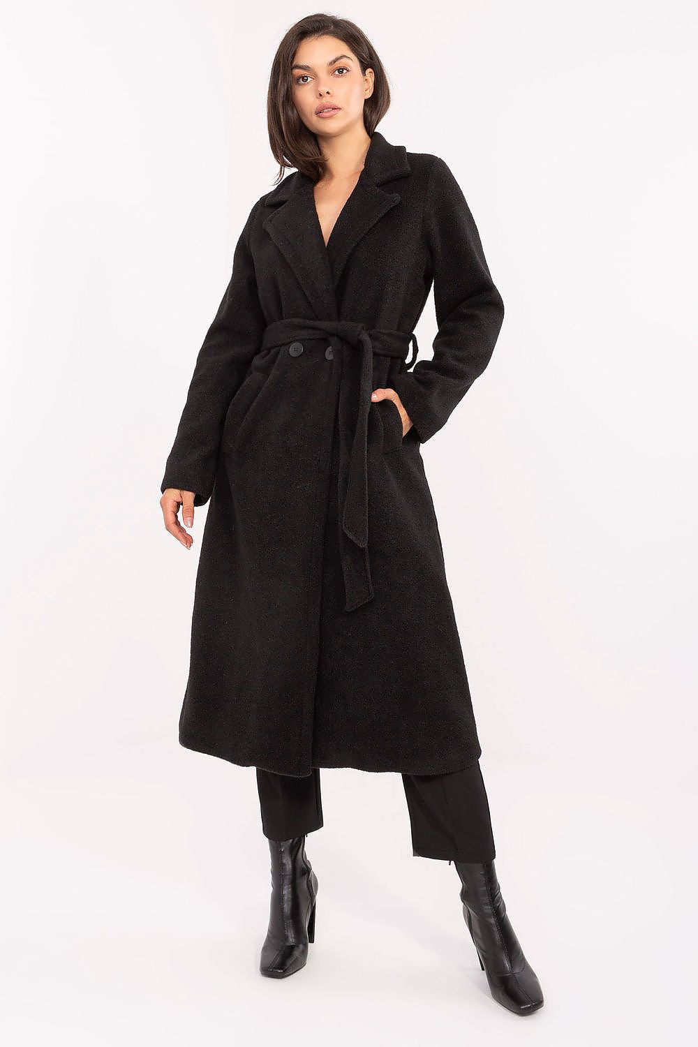 Coat model 217443 Factory Price